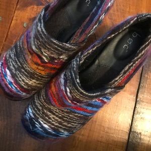 B.O.C. Shoes, size 9. Colorful and fun!
